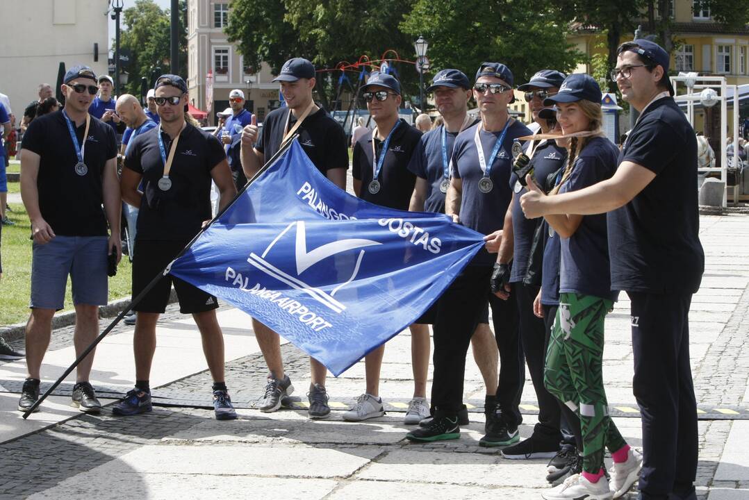 „Drakonų“ valčių lenktynės Dangėje 2020
