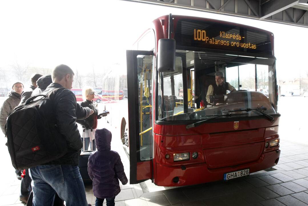 Maršruto startas į oro uostą – sėkmingas