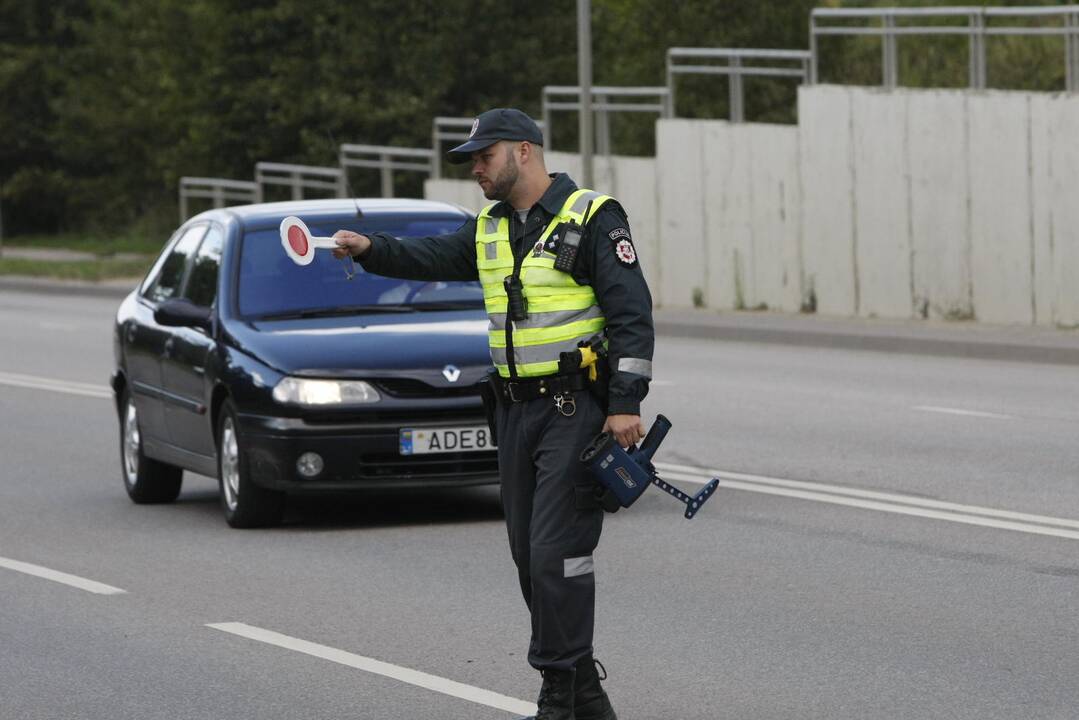 Policijos reidas Klaipėdoje