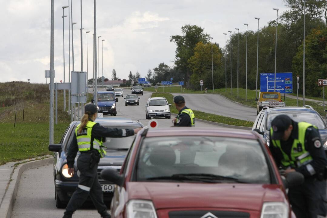 Policijos reidas Klaipėdoje