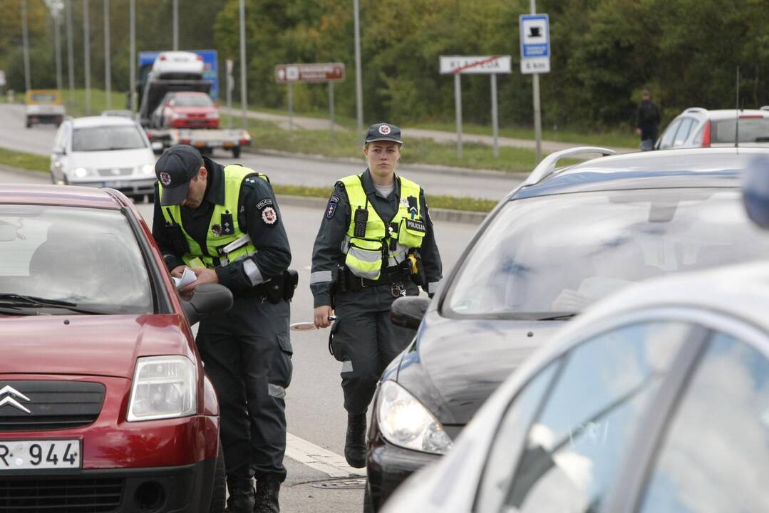 Policijos reidas Klaipėdoje