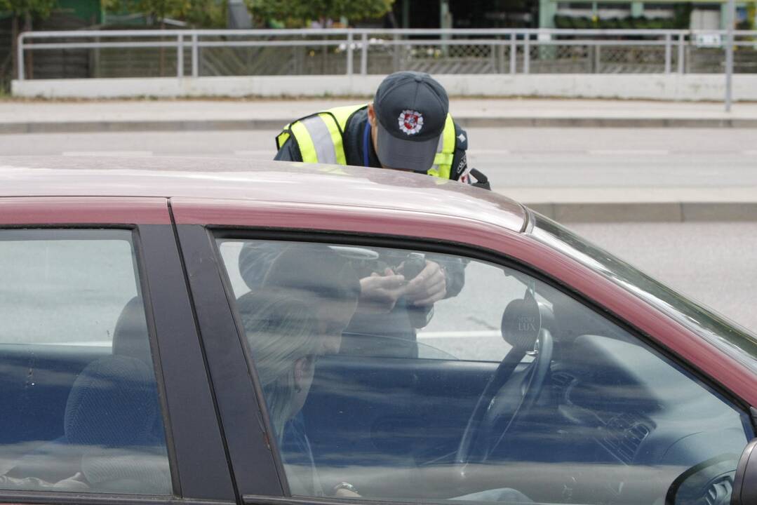 Policijos reidas Klaipėdoje