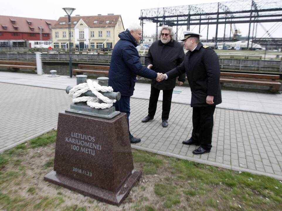 Laivo knechto atidengimo ceremonija