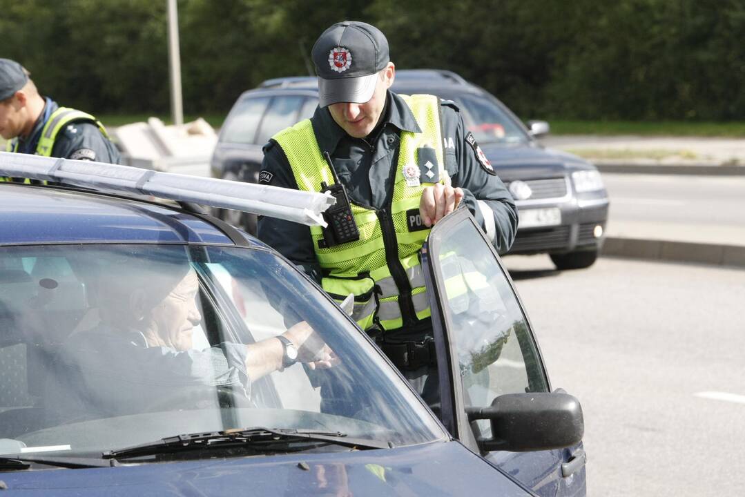 Policijos reidas Klaipėdoje