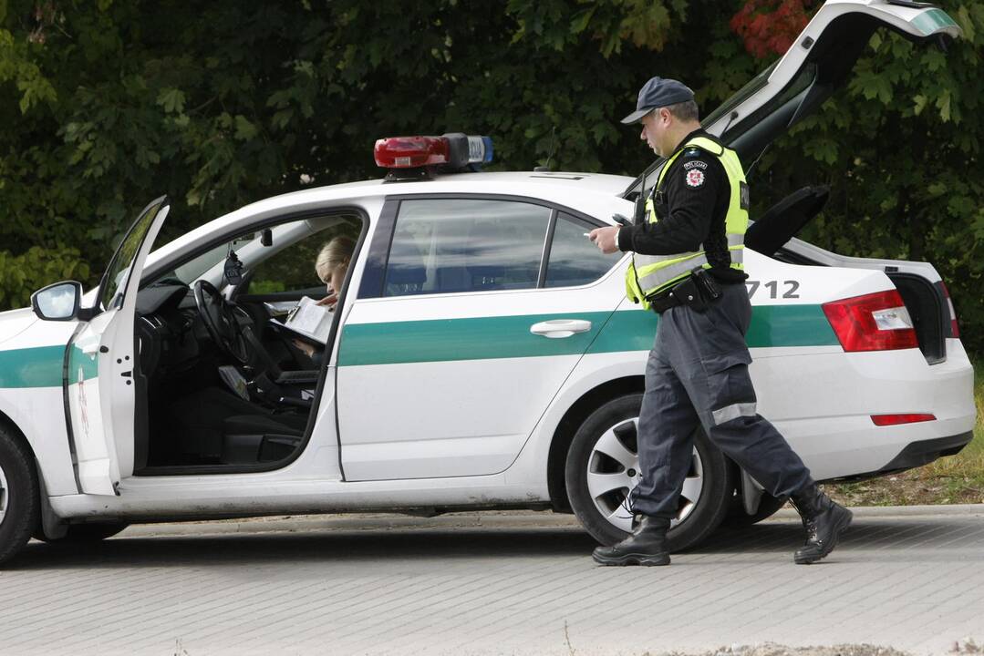 Policijos reidas Klaipėdoje