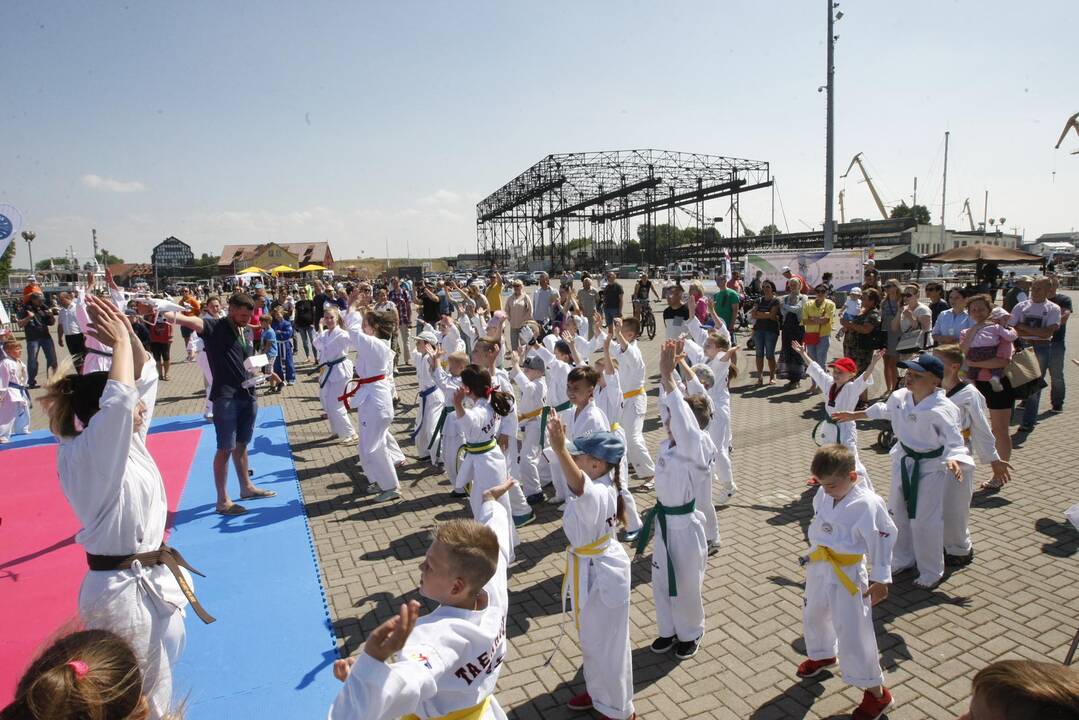 Sporto festivalis Klaipėdoje