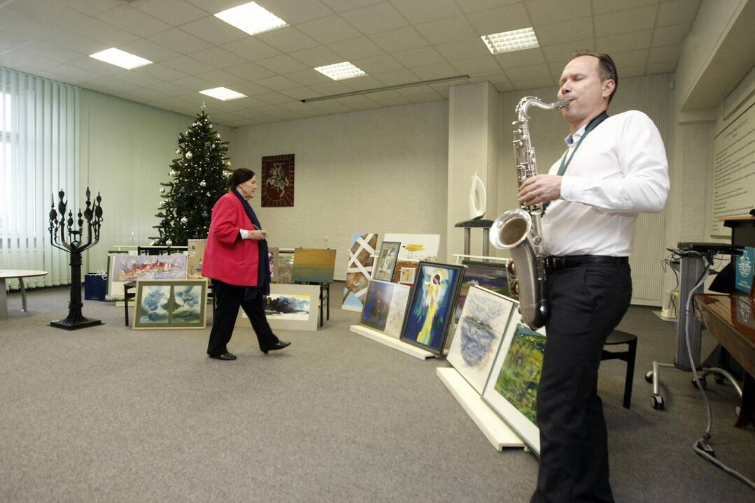 Ligoninės galerija pasipildė naujais darbais