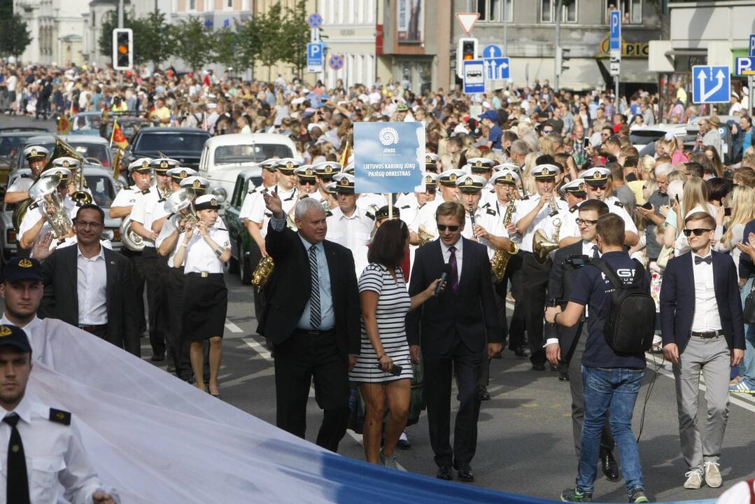 „Jūros šventės 2017“ eisena