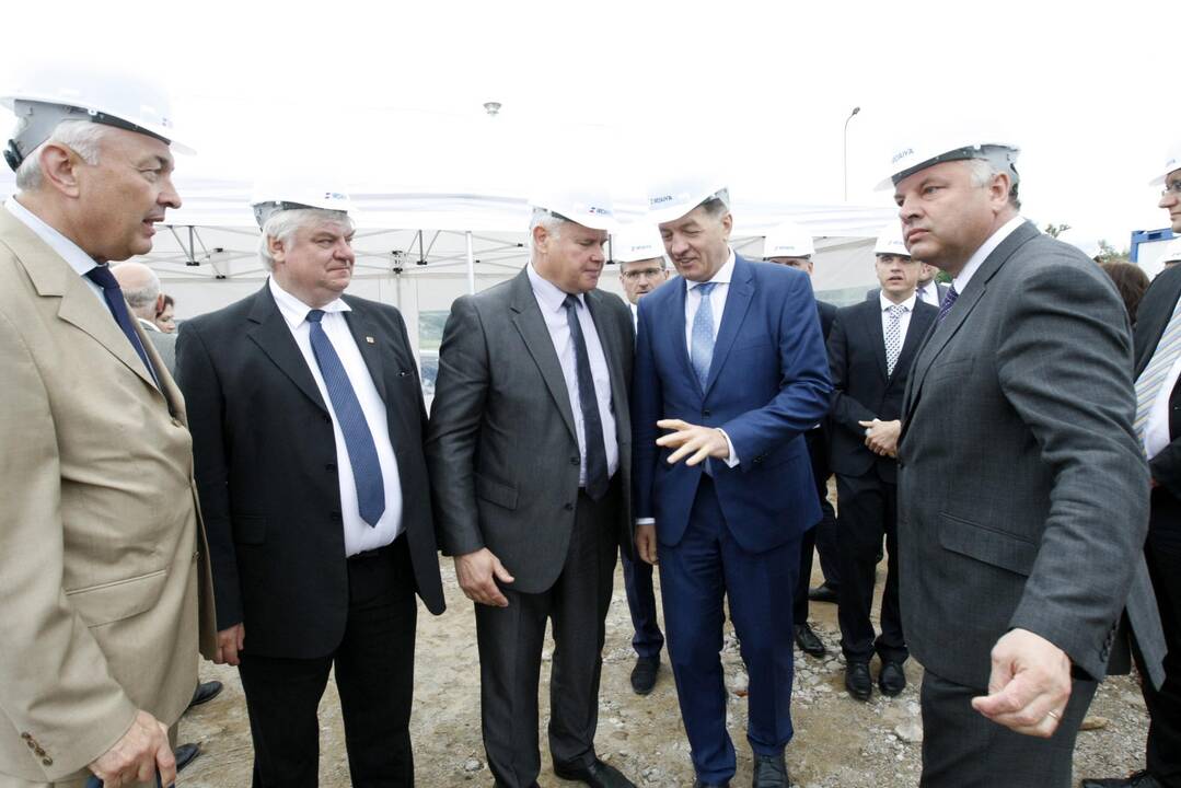 Mokslinių laboratorijų pastato statybų pradžios ceremonija