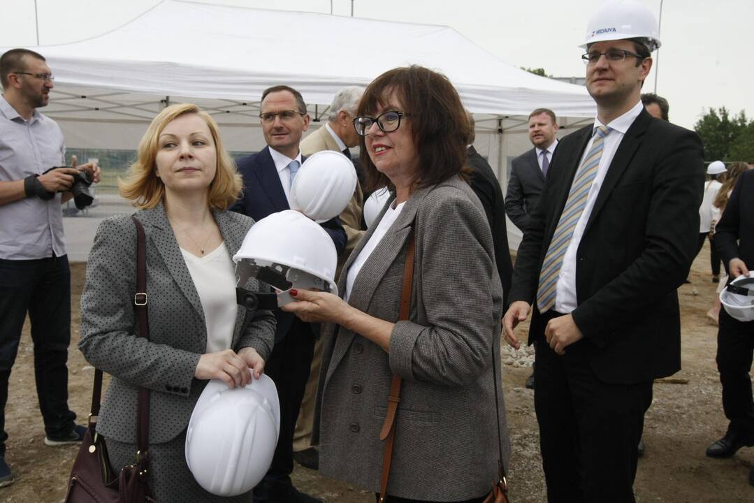 Mokslinių laboratorijų pastato statybų pradžios ceremonija