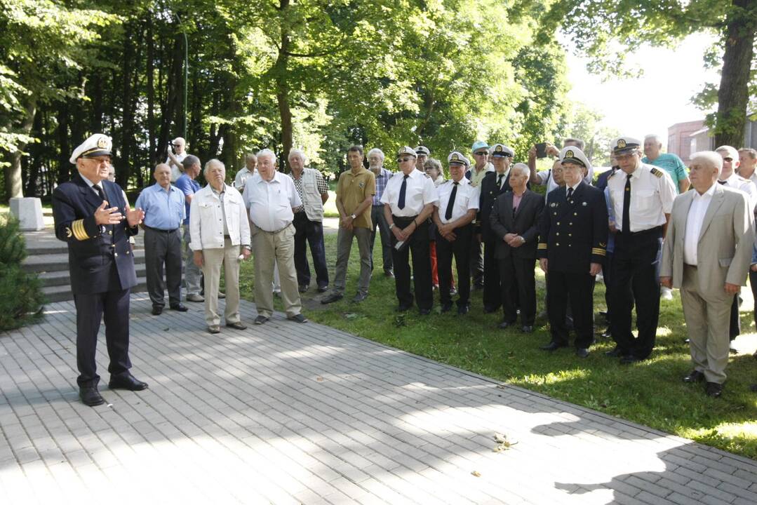 Žuvusios laivo "Linkuva" įgulos pagerbimas