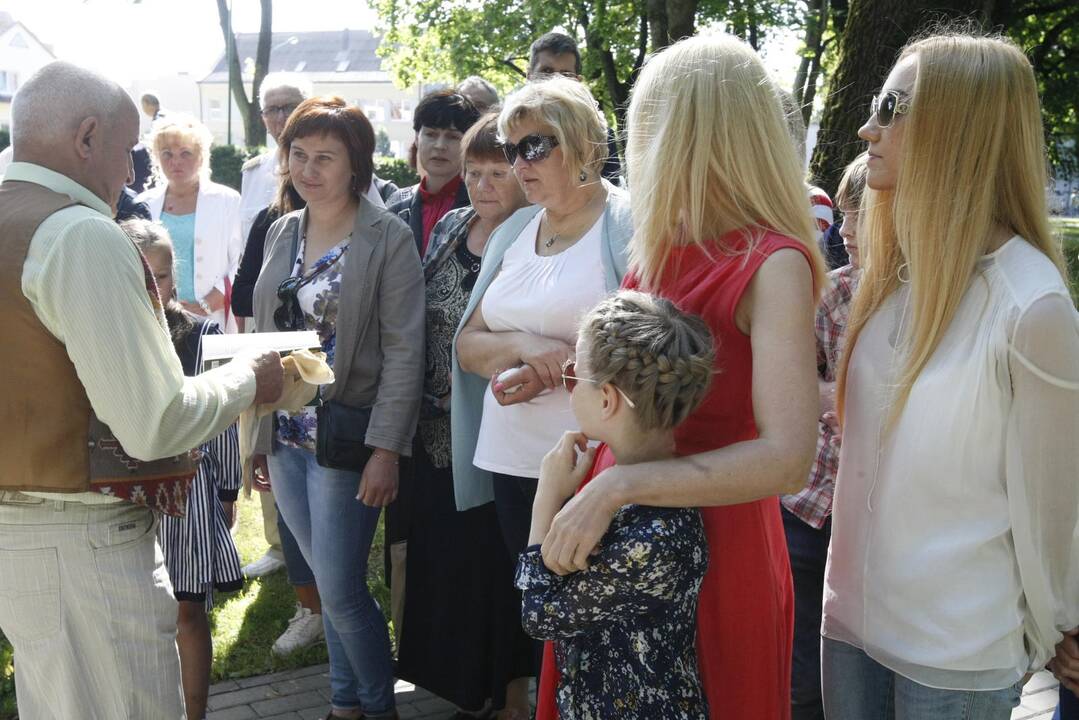 Žuvusios laivo "Linkuva" įgulos pagerbimas