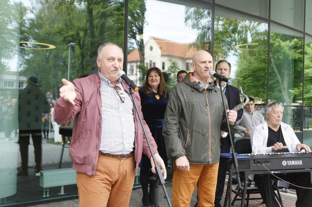 Stasio Povilaičio parašo atidengimas Palangoje