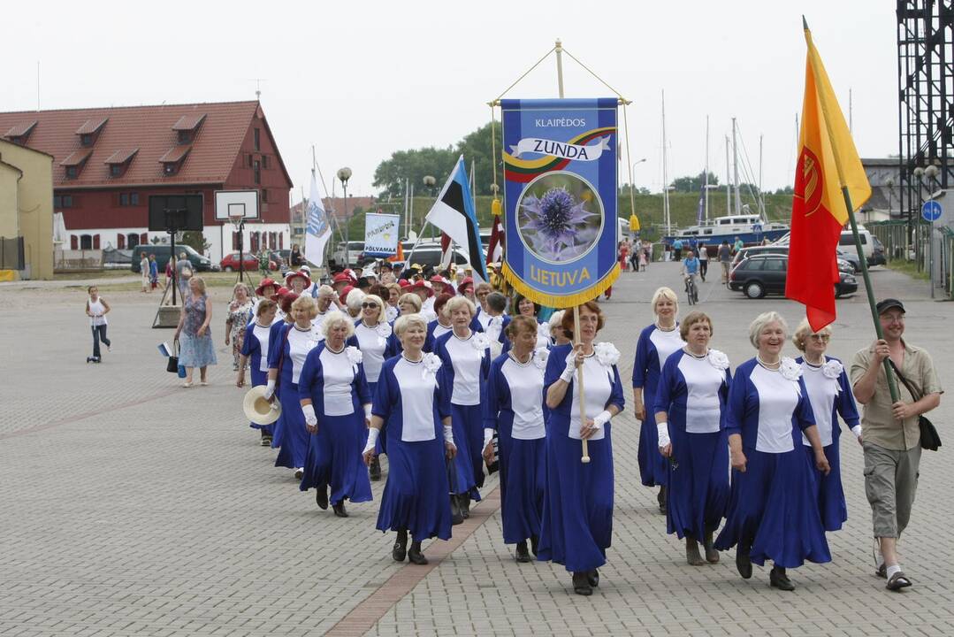 Europos šokių pynė ir vėliavos pakėlimas