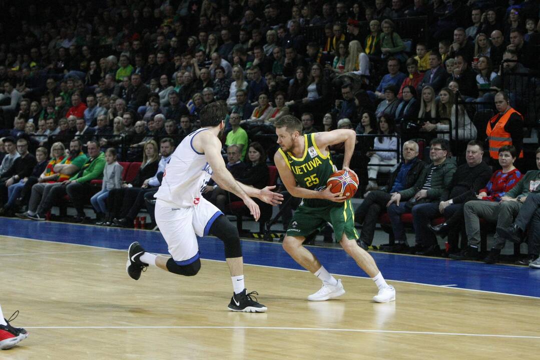 Lietuva – Italija. FIBA Pasaulio taurės atranka