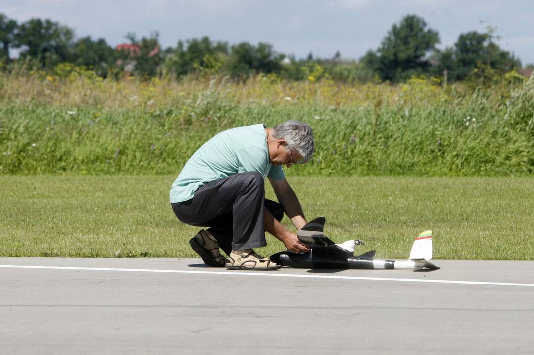 Aviamodelių varžybos Mickuose