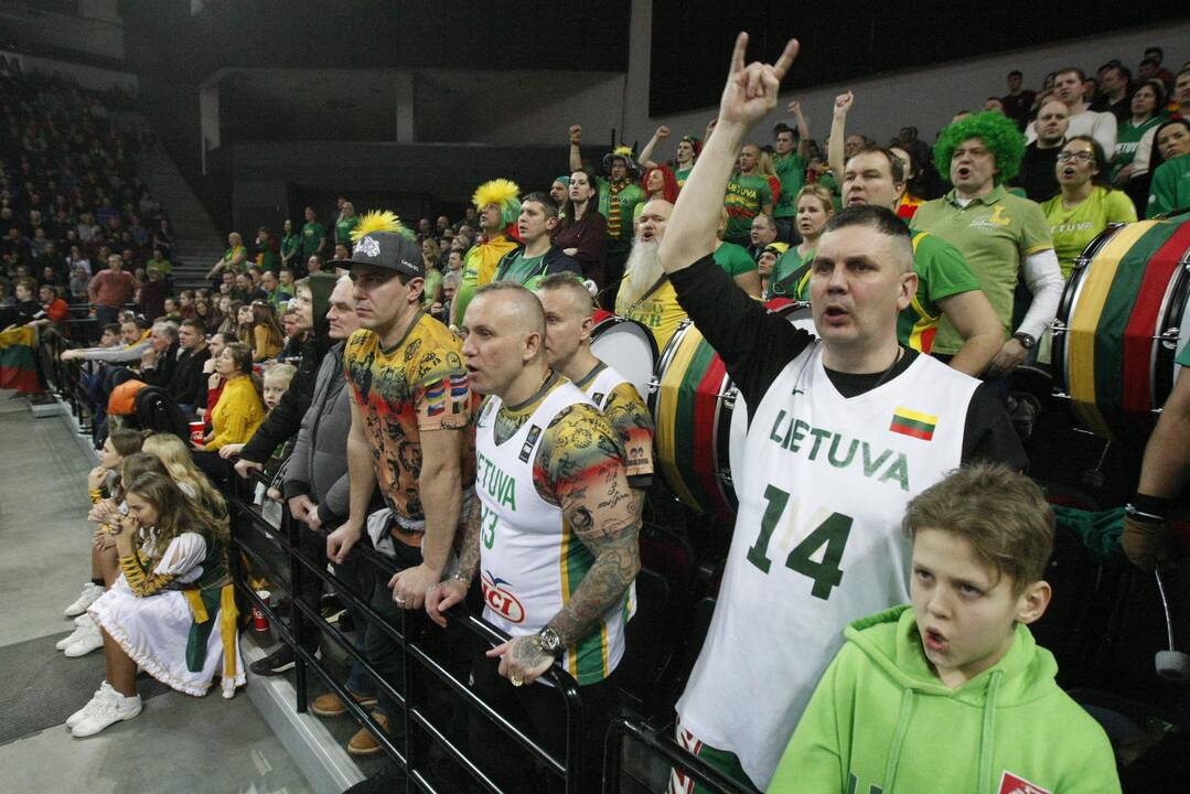 Lietuva – Italija. FIBA Pasaulio taurės atranka