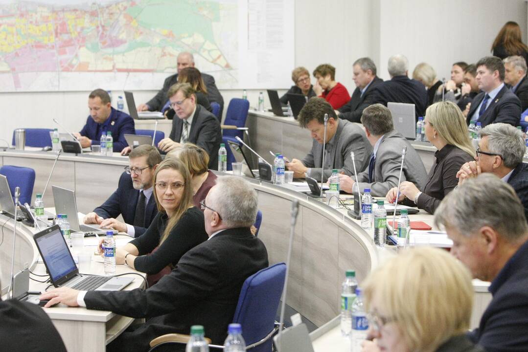 Miesto taryba pritarė A. Michailovo pasitraukimui iš posto