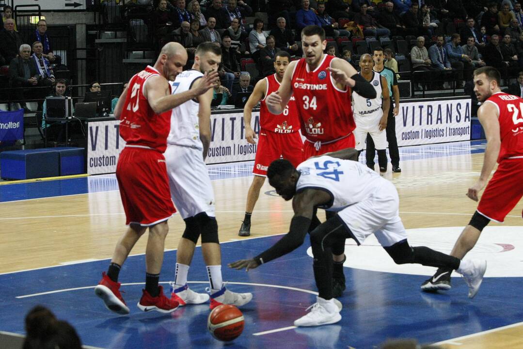 FIBA Čempionų lygos rungtynės: Klaipėdos „Neptūnas“ - Ostendės „Filou Oostende“