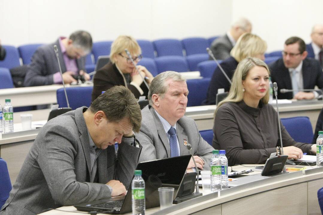 Miesto taryba pritarė A. Michailovo pasitraukimui iš posto