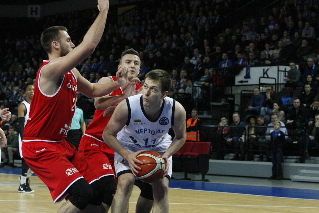 FIBA Čempionų lygos rungtynės: Klaipėdos „Neptūnas“ - Ostendės „Filou Oostende“