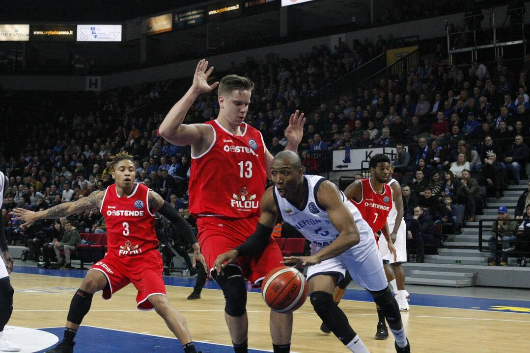 FIBA Čempionų lygos rungtynės: Klaipėdos „Neptūnas“ - Ostendės „Filou Oostende“