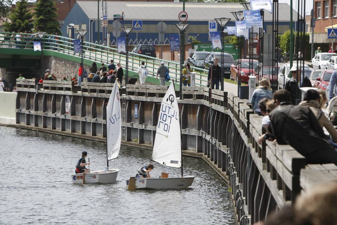 Džiazuojanti vaikų jachtų regata