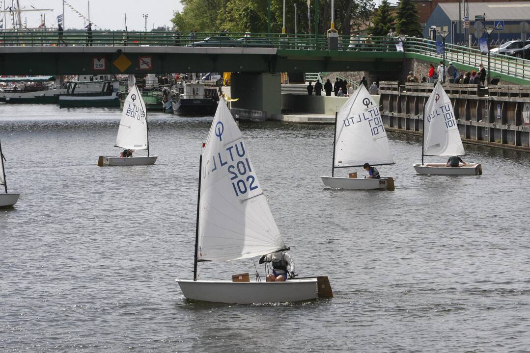 Džiazuojanti vaikų jachtų regata