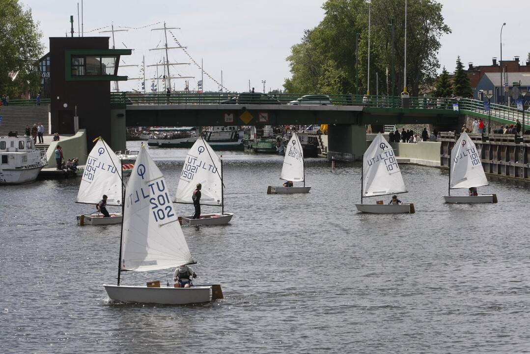 Džiazuojanti vaikų jachtų regata