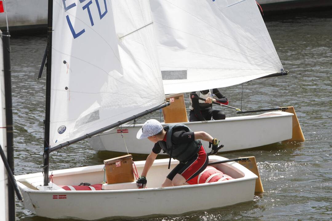 Džiazuojanti vaikų jachtų regata