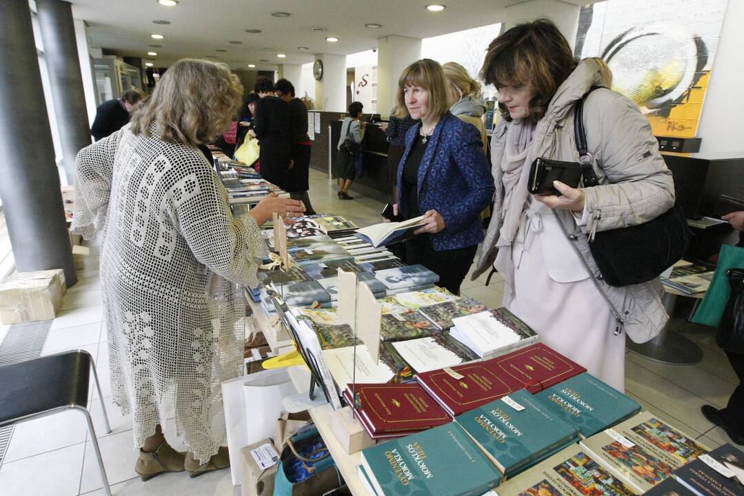 Bibliotekoje – knygų smagurių puota