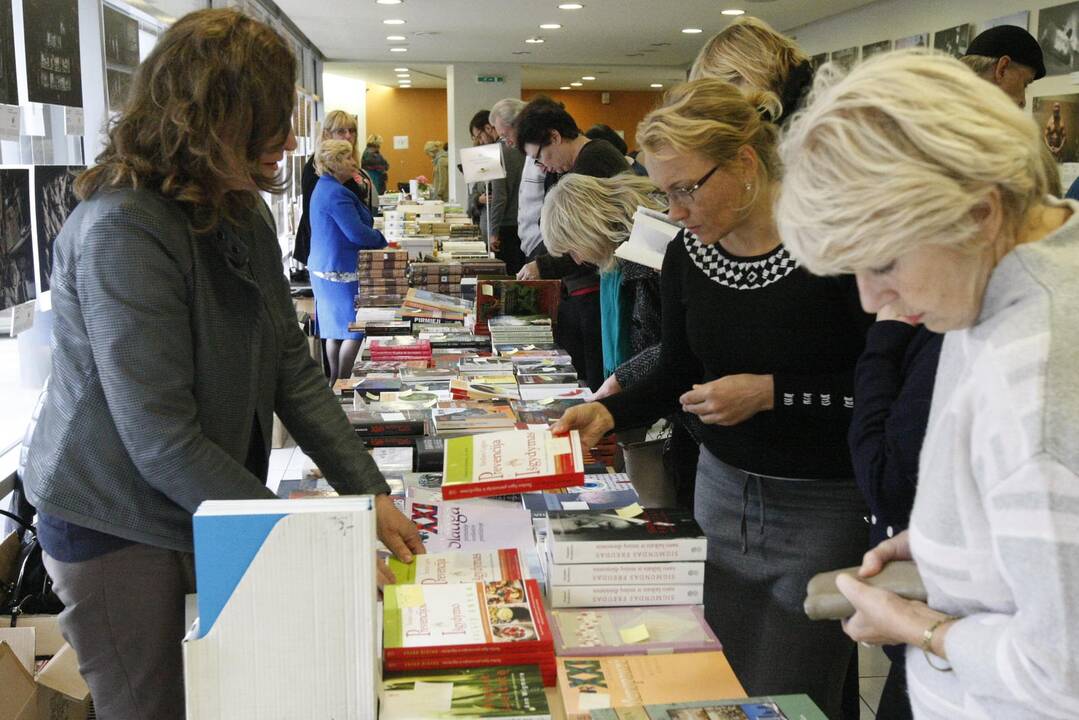 Bibliotekoje – knygų smagurių puota