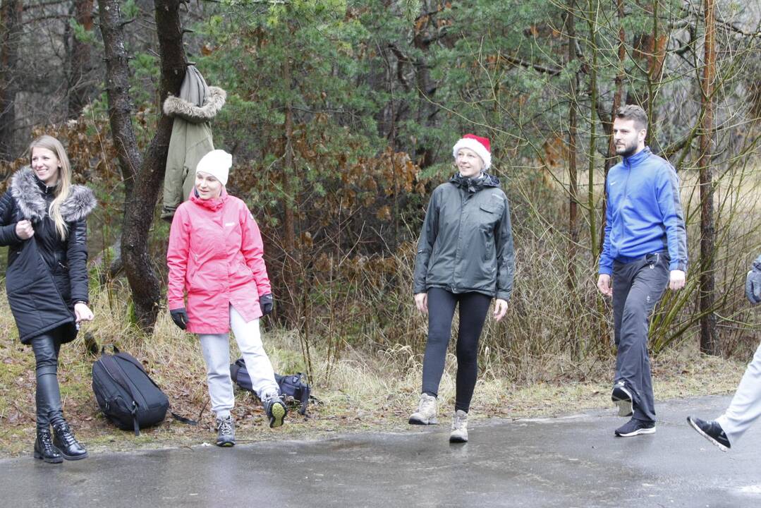 Klaipėdos sveikuoliai nėrė į žiemišką Baltiją