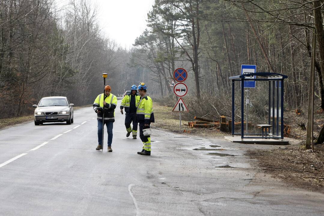 Pasirengimas gatvės rekonstrukcijai įsibėgėja