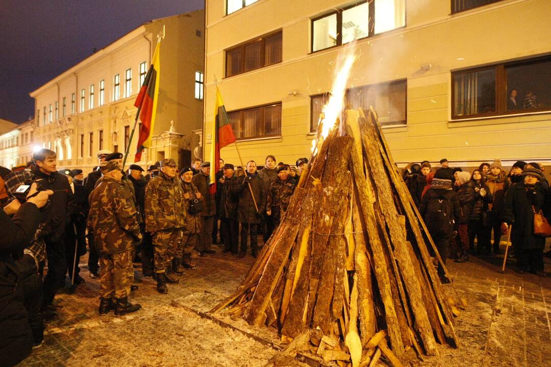 25-osios Lietuvos laisvės gynimo metinės Klaipėdoje