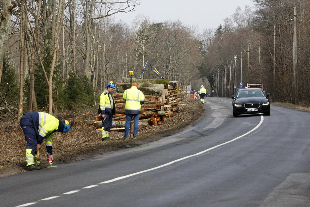 Pasirengimas gatvės rekonstrukcijai įsibėgėja