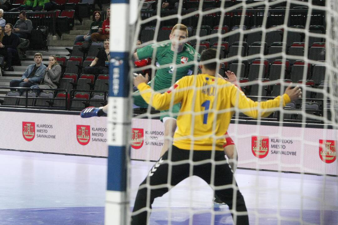 Atranka į Europos rankinio čempionatą: Lietuva – Rumunija