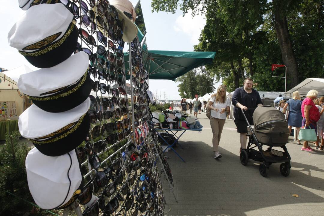 Jūros šventės mugėje – gausybė prekių