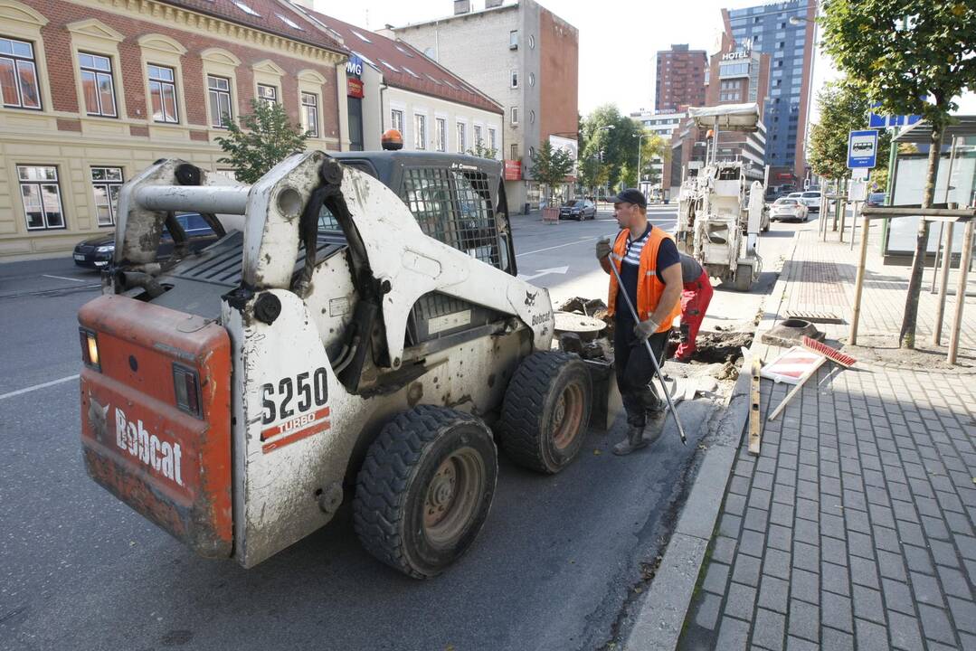 Startavo Liepų gatvės dalies remontas