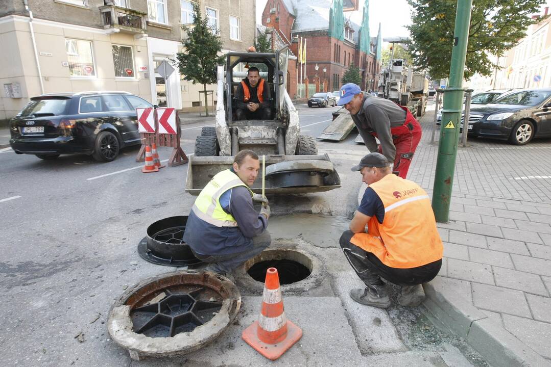 Startavo Liepų gatvės dalies remontas