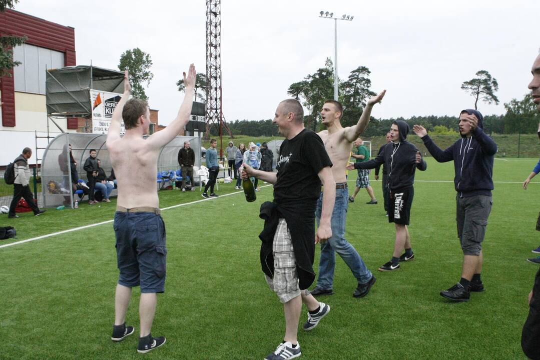 Futbolo klubų sirgalių čempionate triumfavo „Atlanto“ aistruoliai