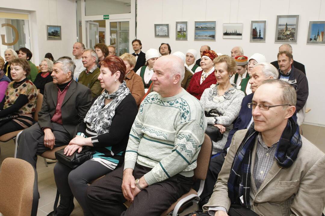 Klaipėdos latvių bendruomenė griausmingai minėjo Kultūros dieną