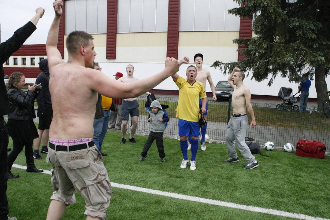 Futbolo klubų sirgalių čempionate triumfavo „Atlanto“ aistruoliai