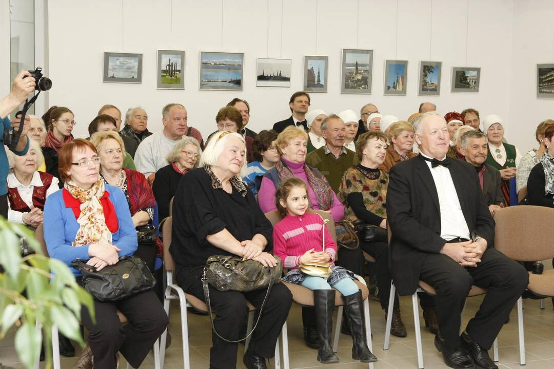 Klaipėdos latvių bendruomenė griausmingai minėjo Kultūros dieną