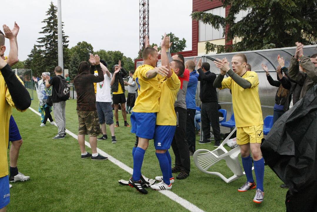 Futbolo klubų sirgalių čempionate triumfavo „Atlanto“ aistruoliai