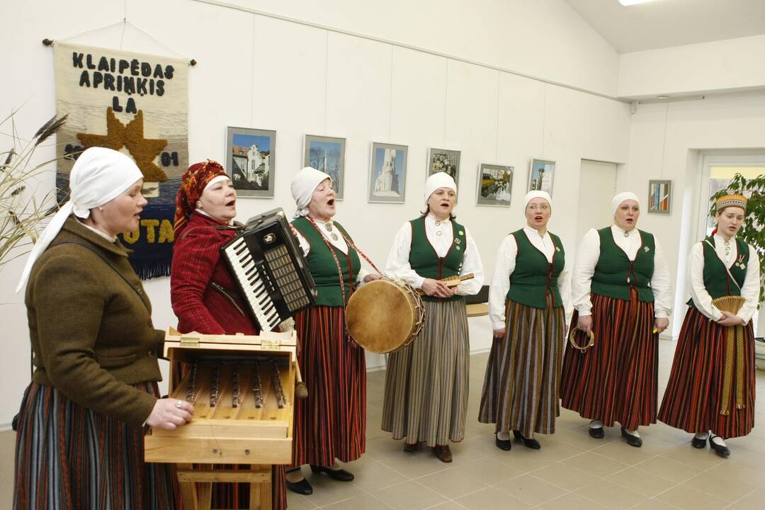 Klaipėdos latvių bendruomenė griausmingai minėjo Kultūros dieną