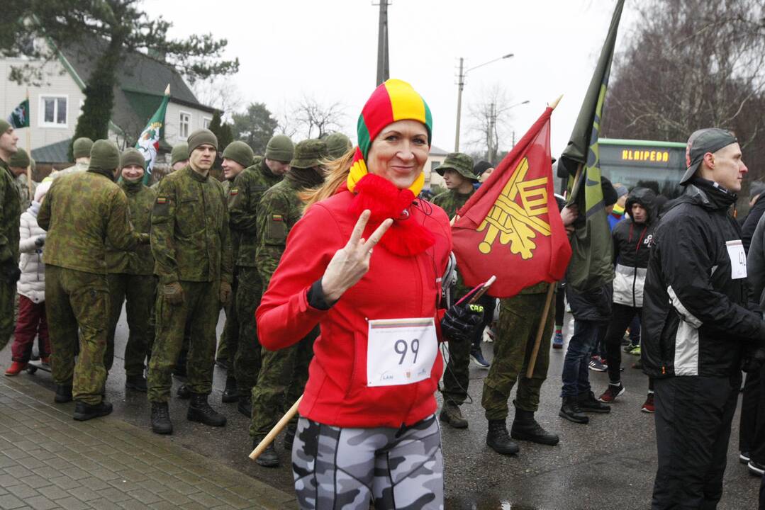 XX bėgimas laisvės gynėjų dienai paminėti