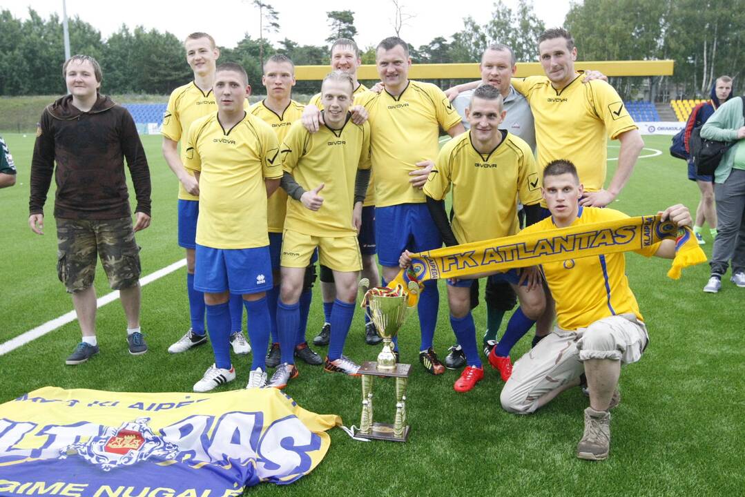 Futbolo klubų sirgalių čempionate triumfavo „Atlanto“ aistruoliai