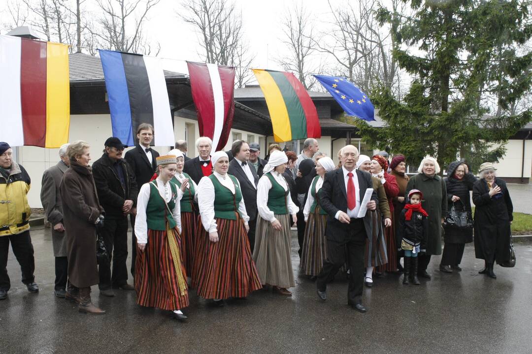 Klaipėdos latvių bendruomenė griausmingai minėjo Kultūros dieną