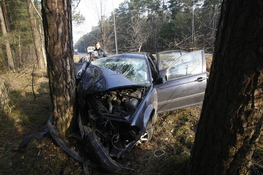 Mįslinga avarija P. Lideikio gatvėje